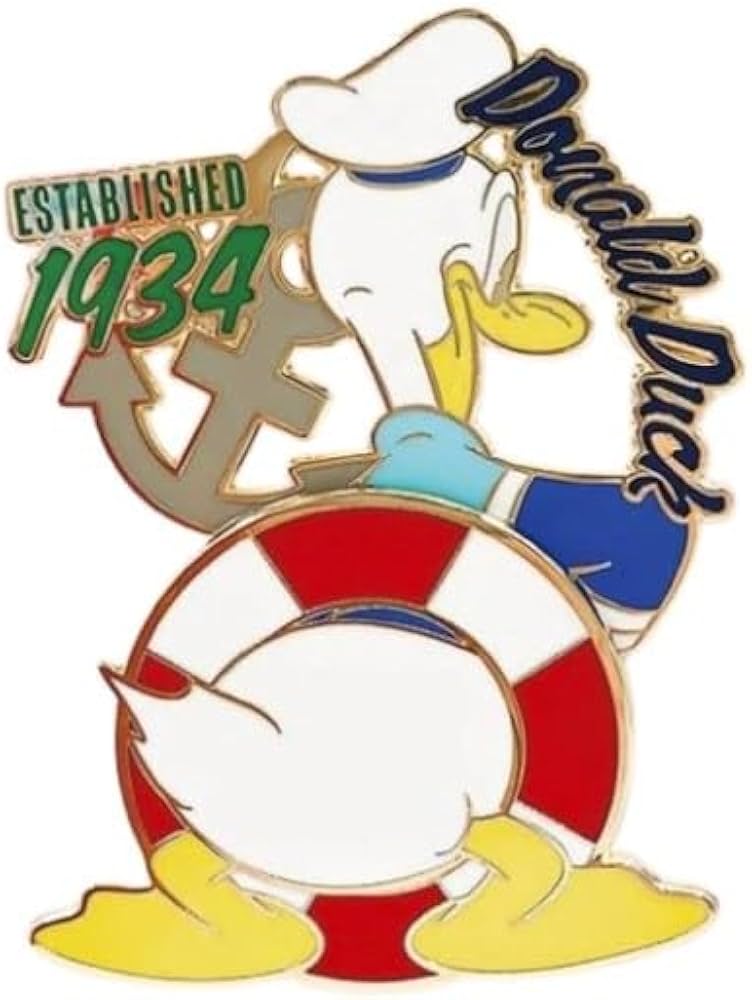 ドナルドダック　ピンバッジ Amazon.co.jp: ドナルドダックおしり コレクションピンバッジ : おもちゃ